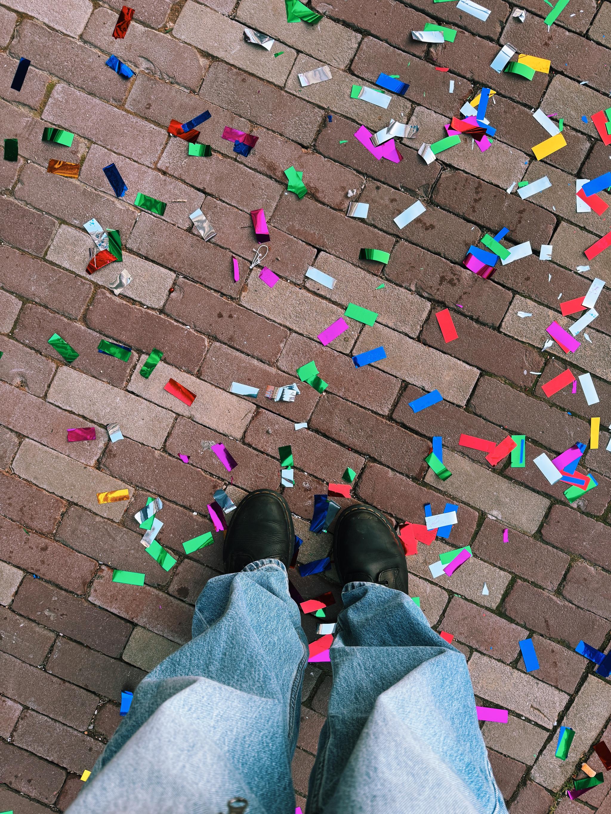 someone had a party last night