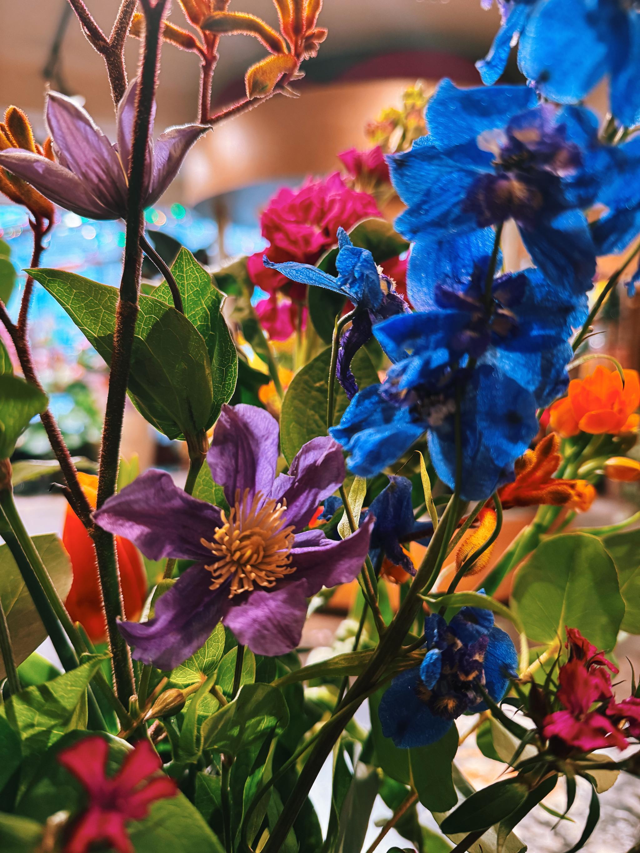 flowers at work