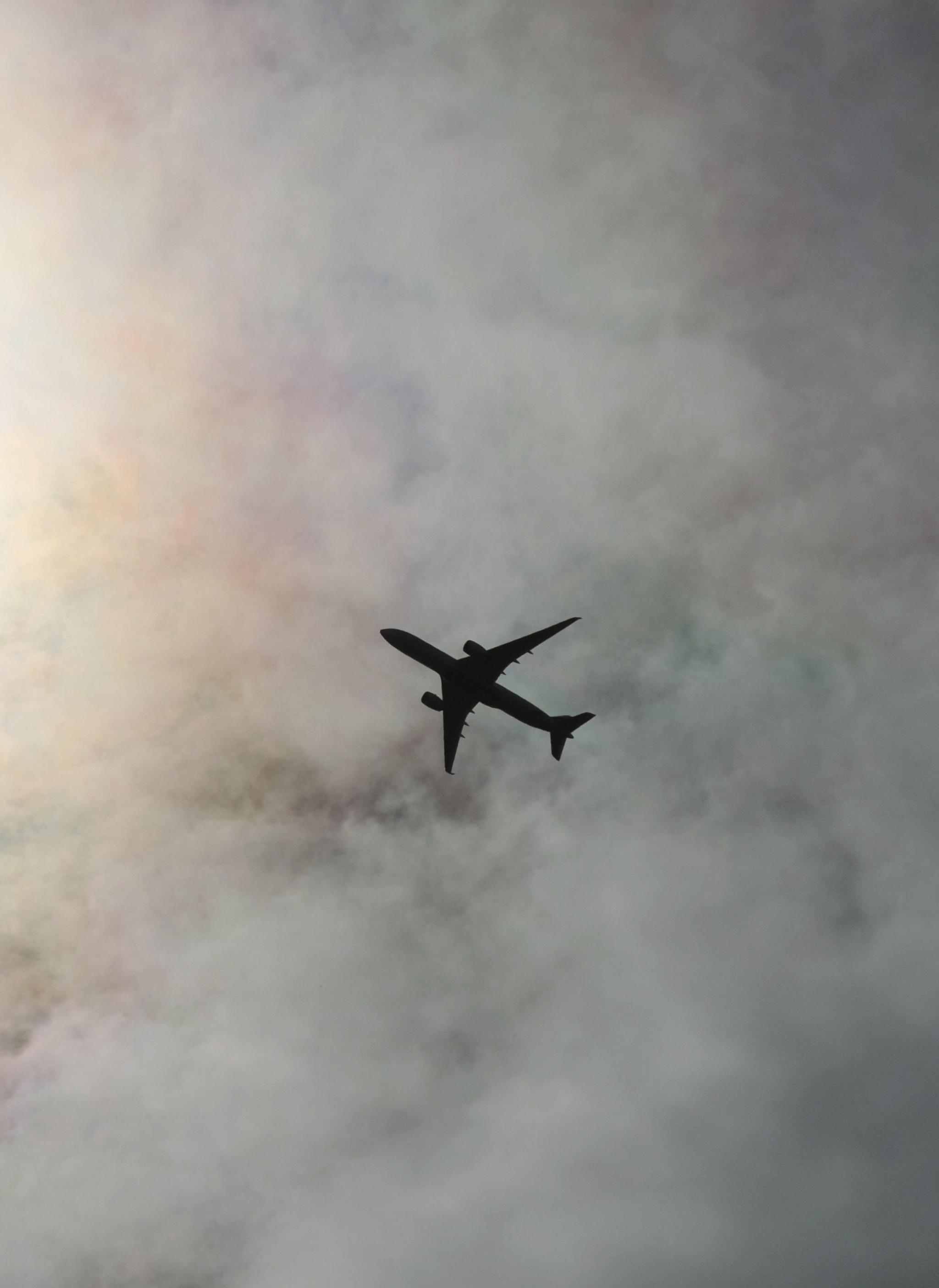 Rainbow clouds
