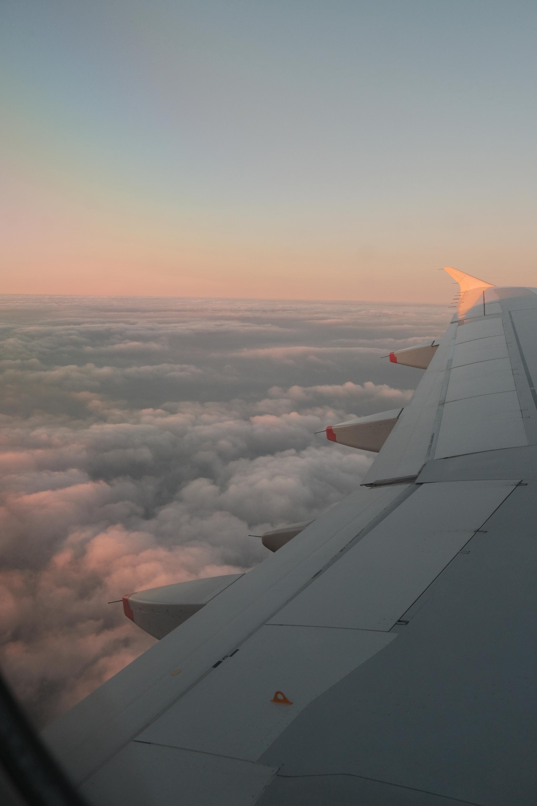 Above the clouds