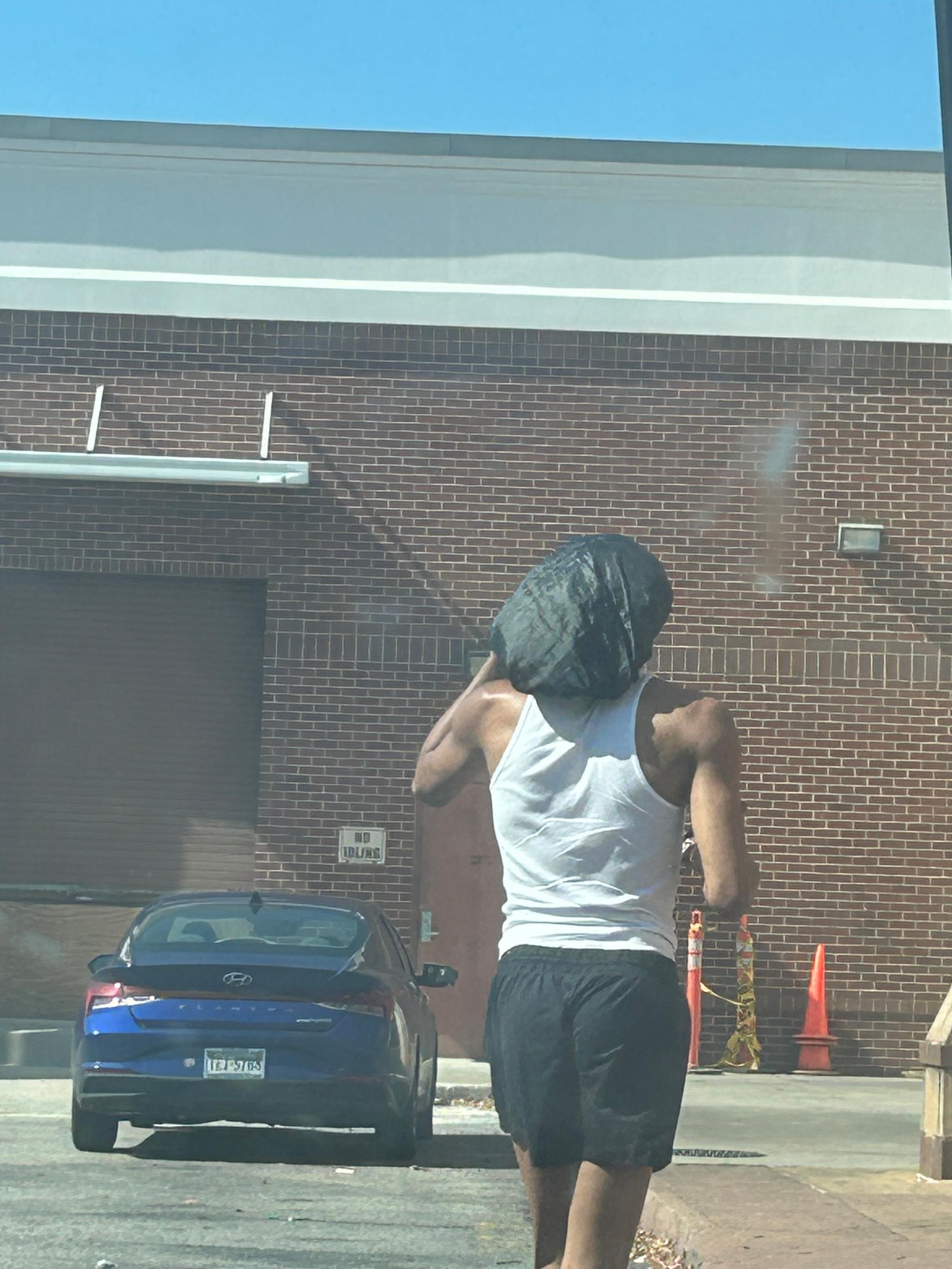 Keon Spotted Leaving Chipotle