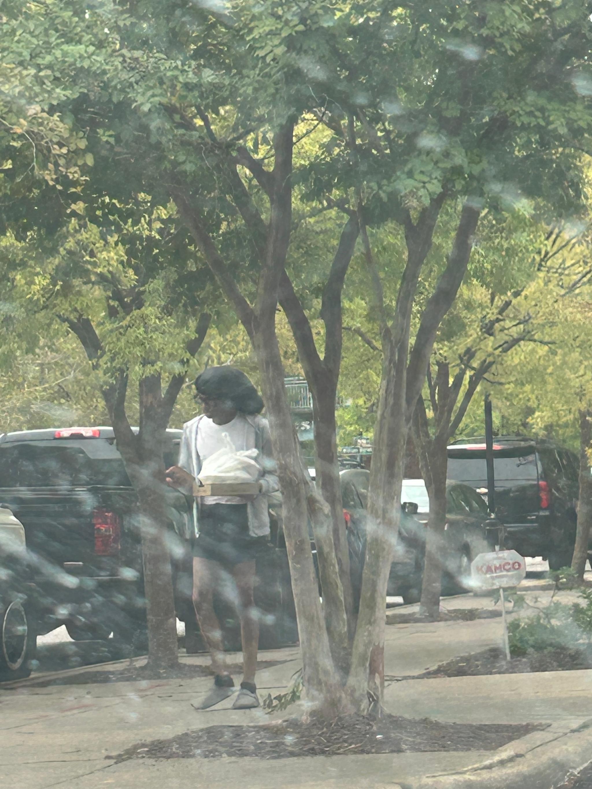 Keon Spotted Leaving Pizza Place
