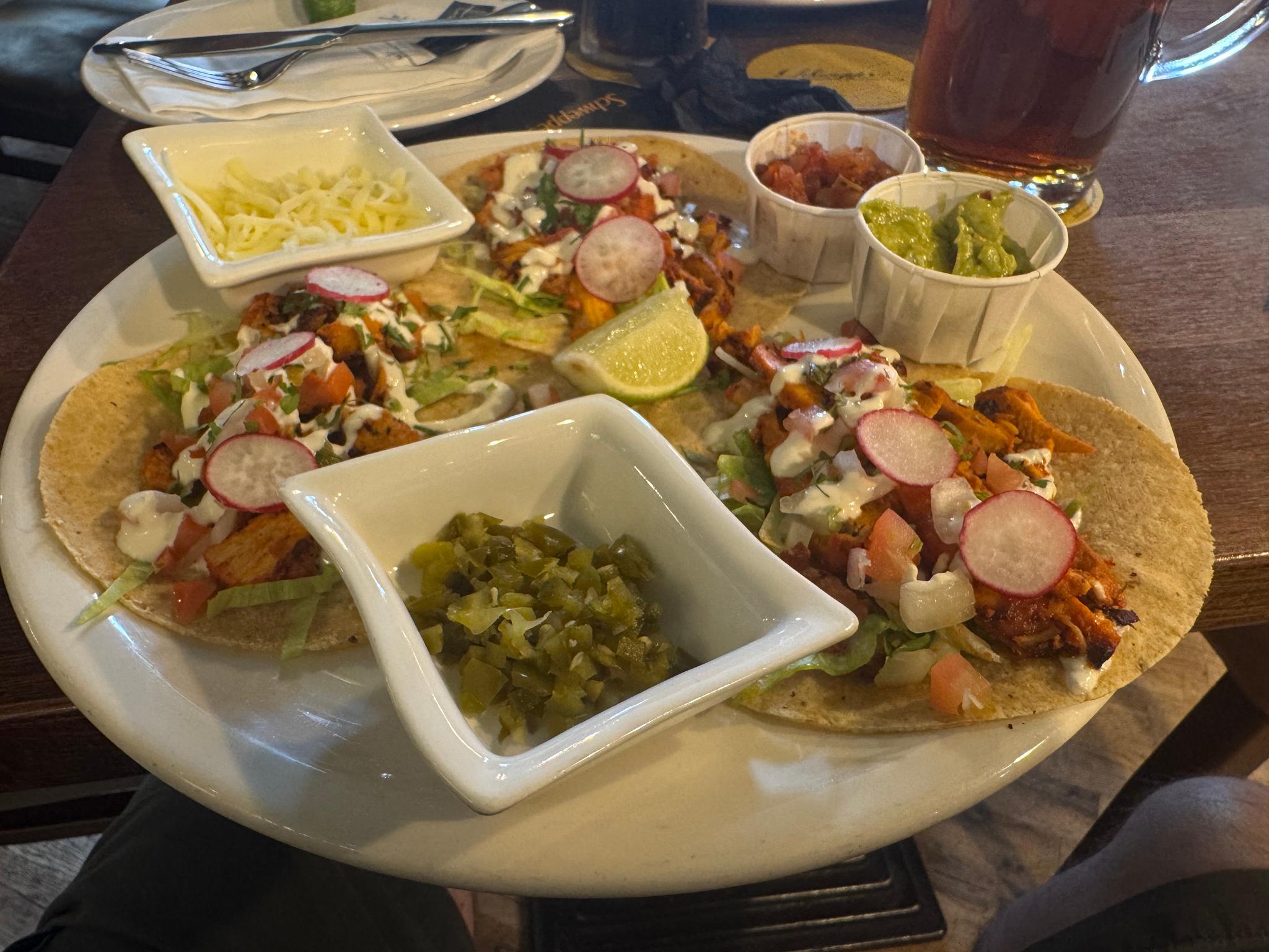 Chicken Tikka Tacos