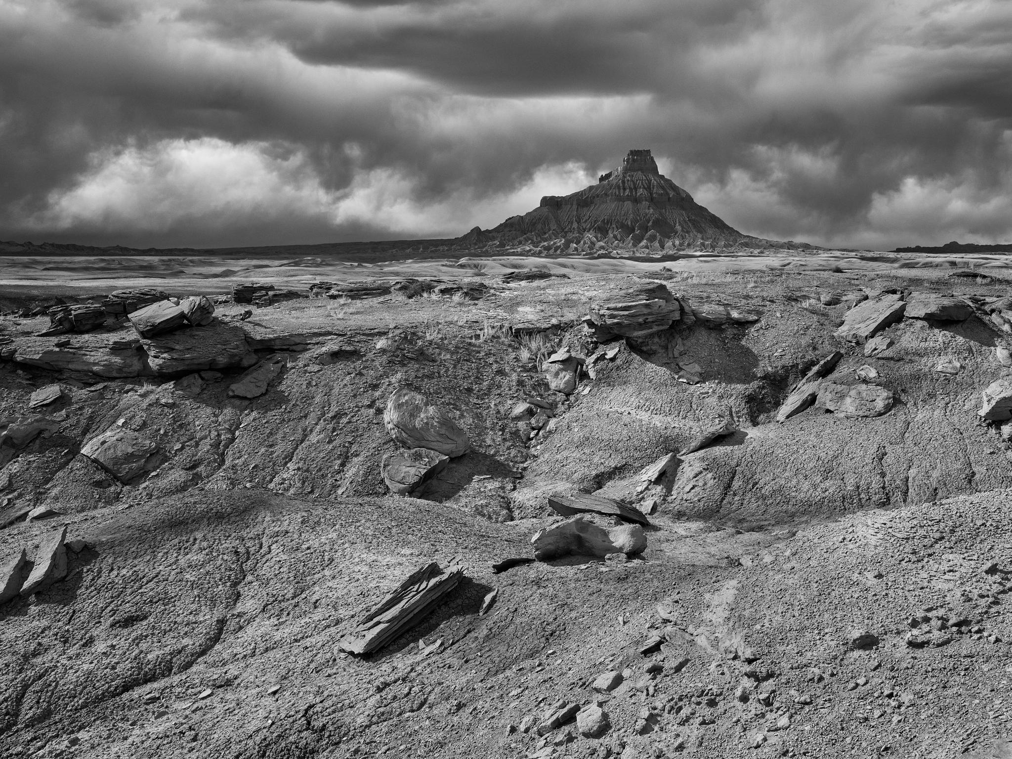 Stormy Day at Factory Butte