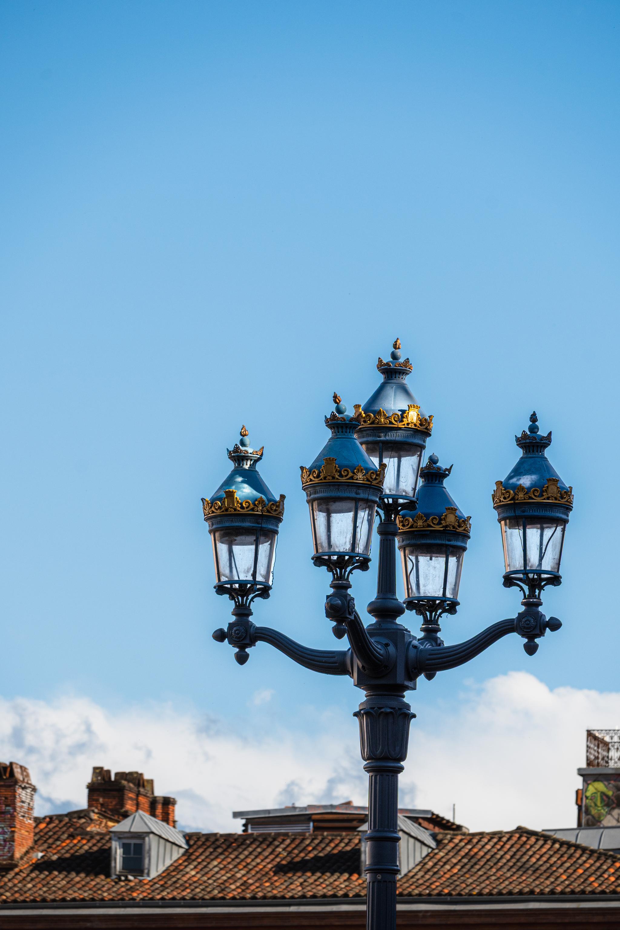 Old Lamppost of Toulouse