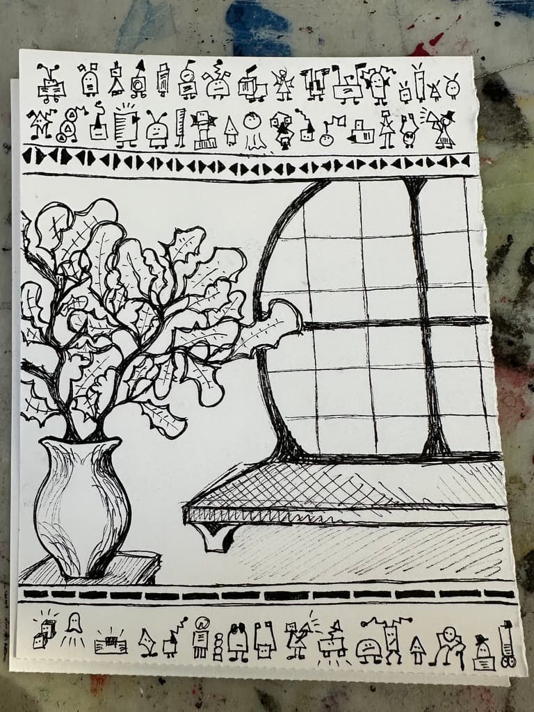 Art Hive doodles