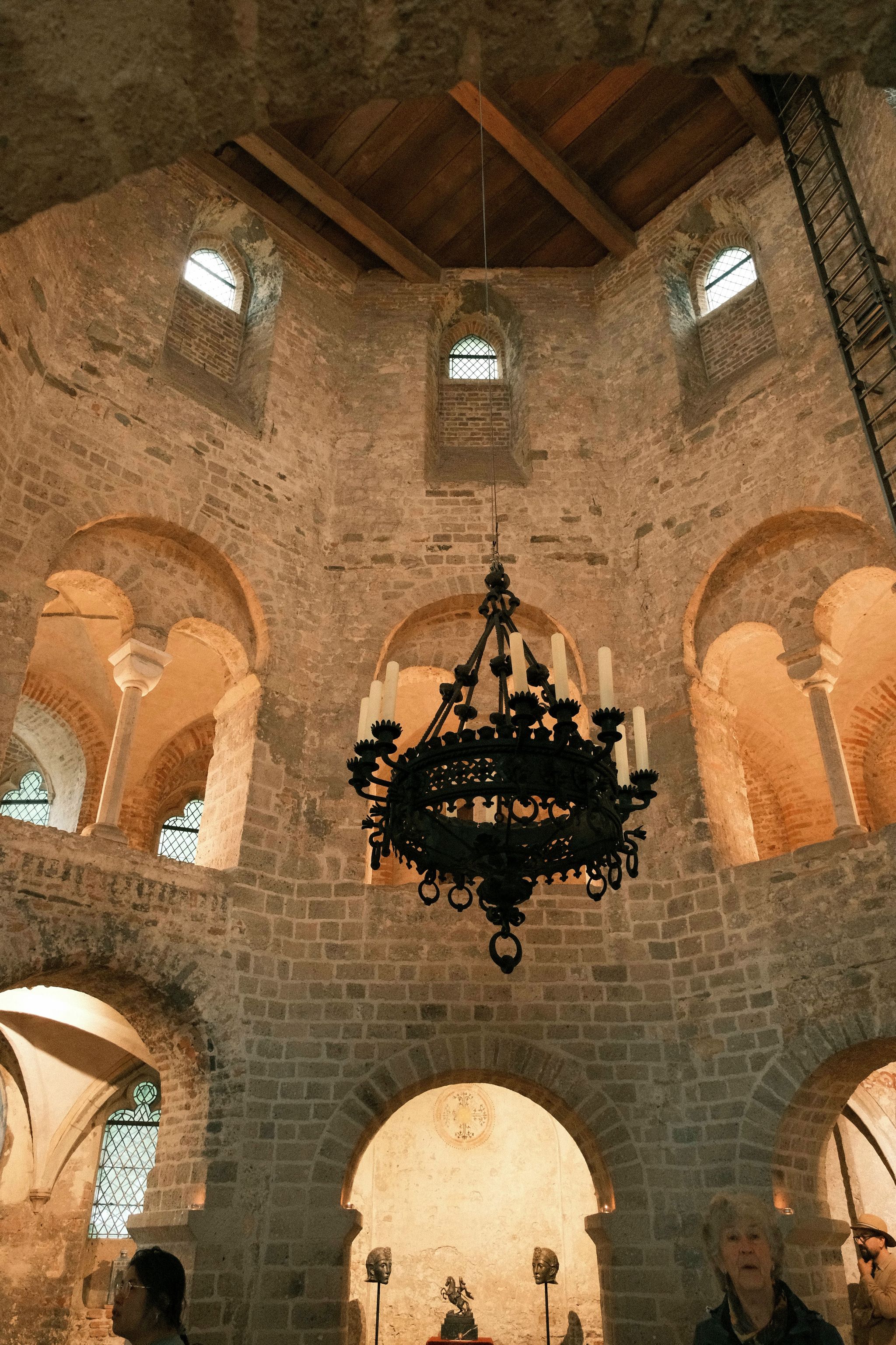 Interior of the Saint Nicholas Chapel on the Valkhof Hill, on the edge of the city center of Nijmegen.
