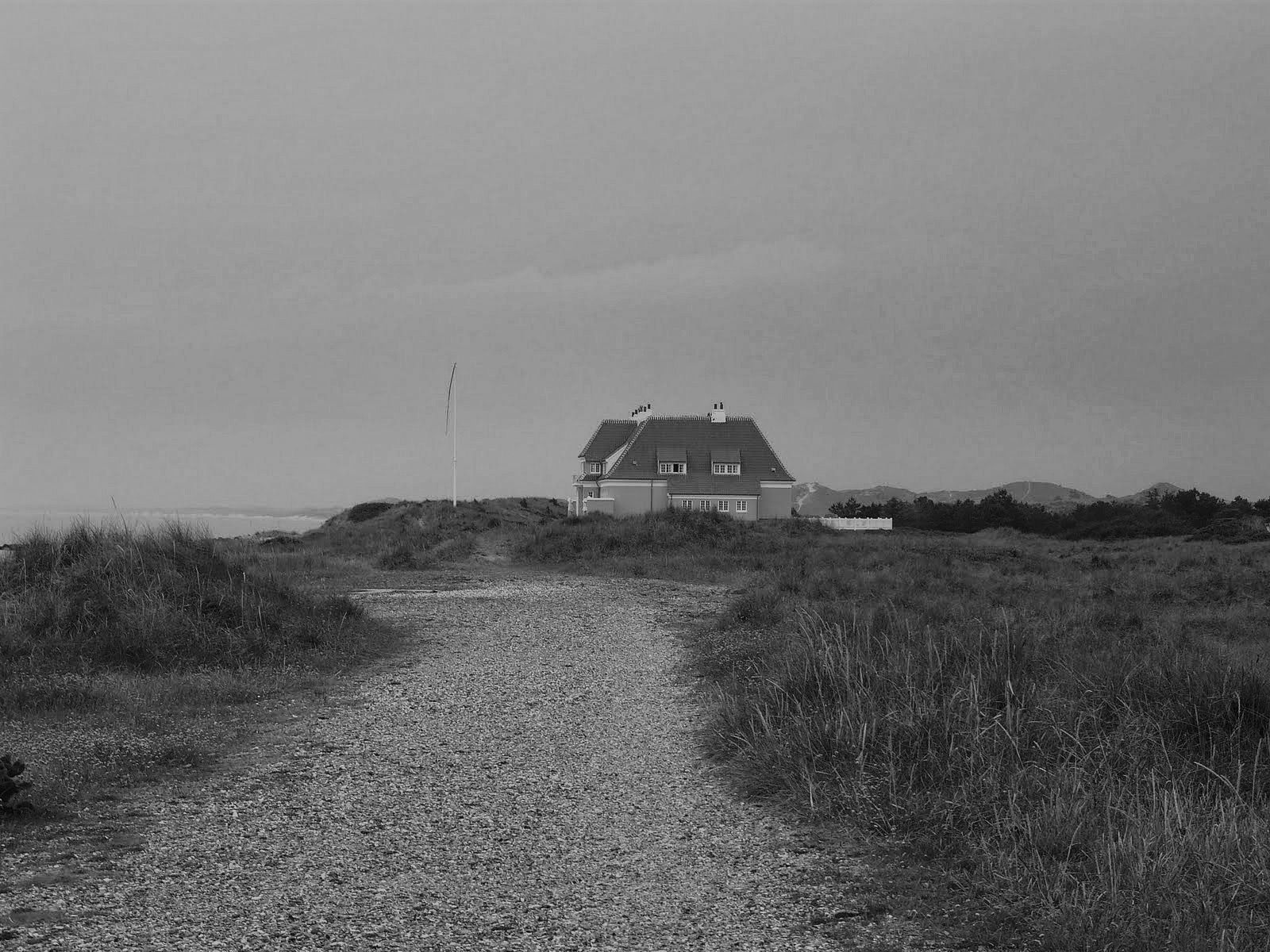 The lonely house by the sea.