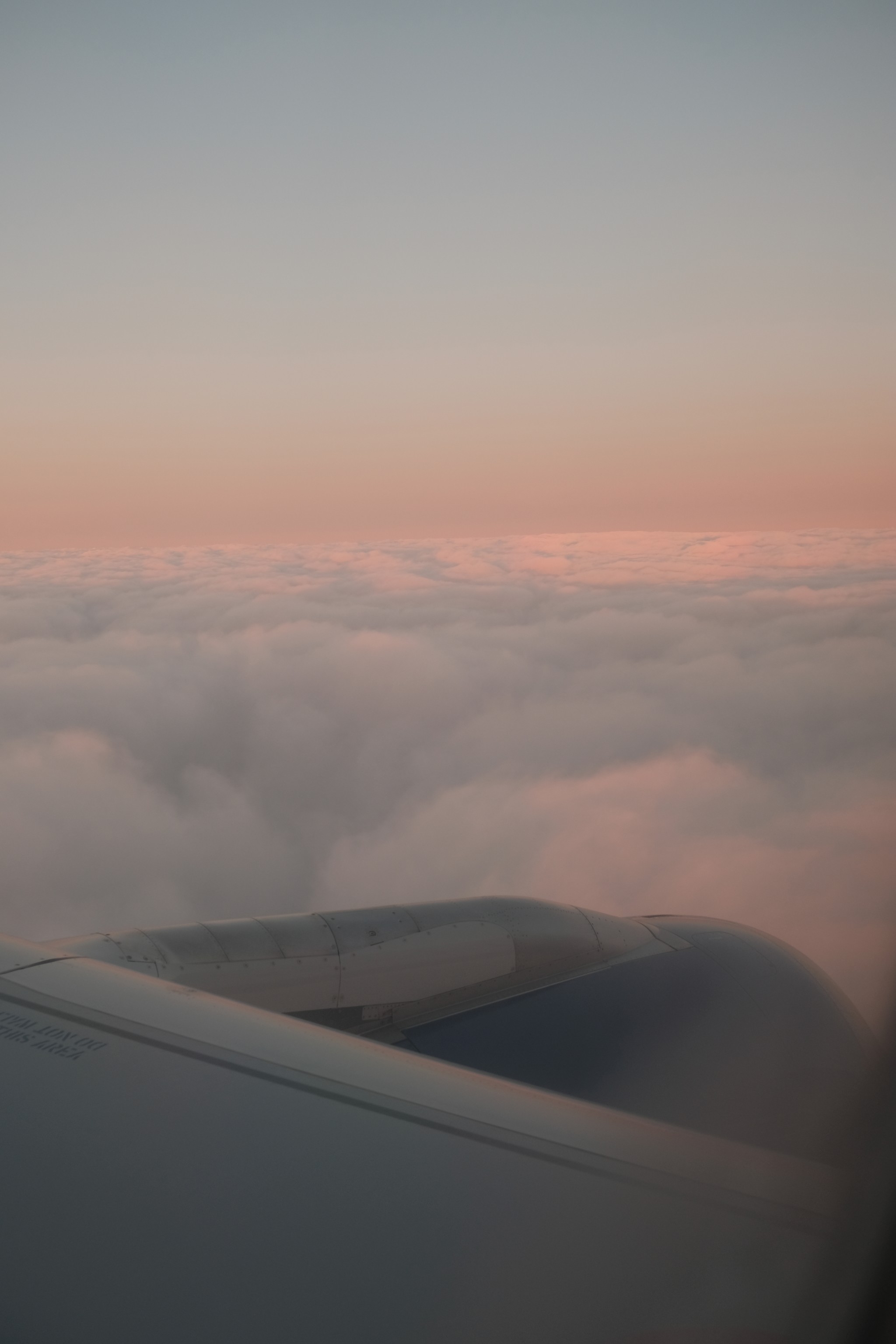 Above the clouds, photo by Peter's journal