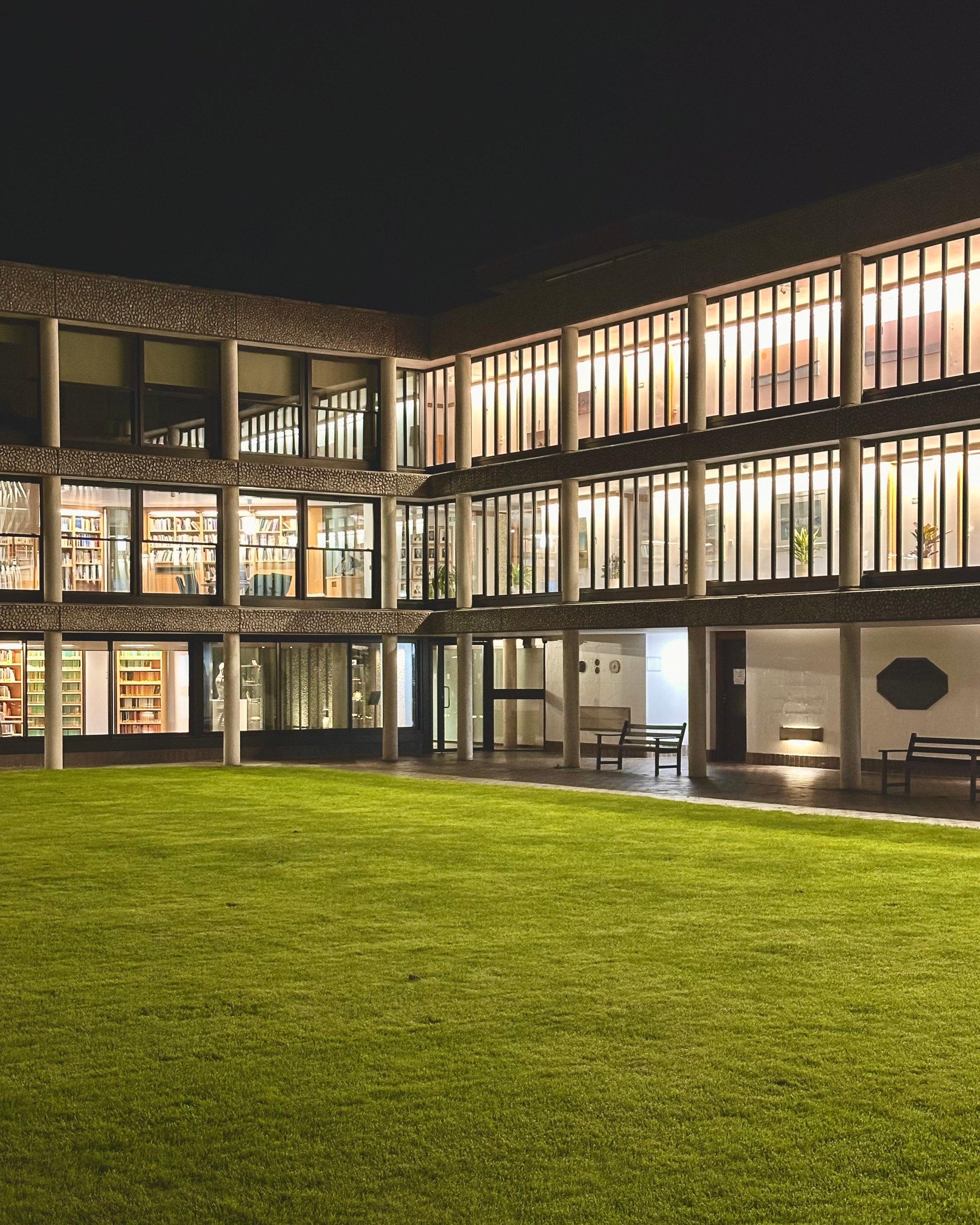October 2023 · Wolfson College, Oxford, photo by Places, loved ones