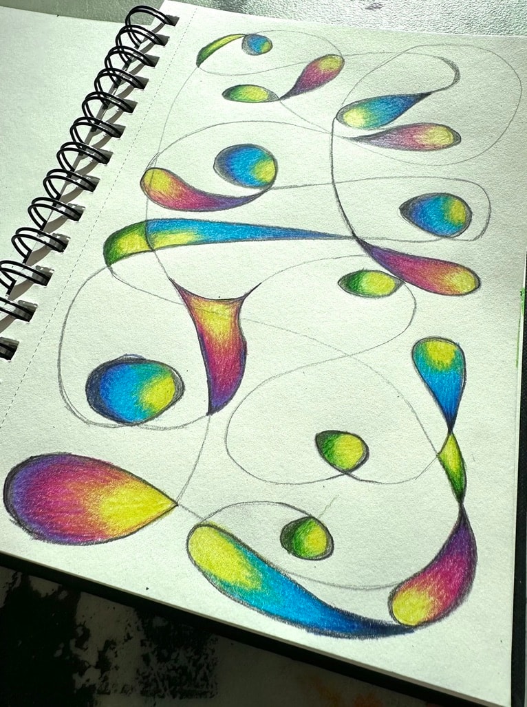 neurographic art hive doodles, photo by heyraeh