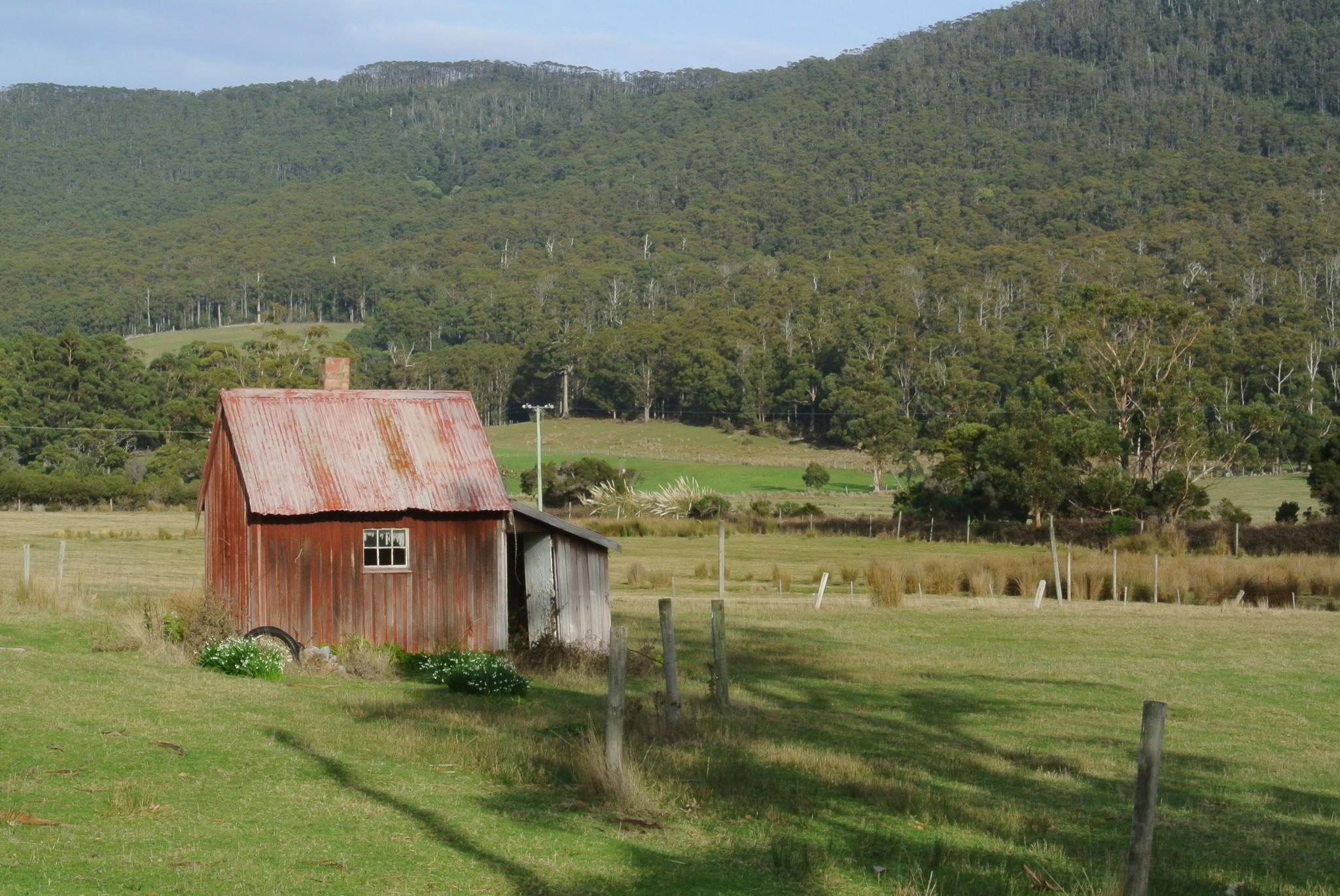 Red shed, photo by Welcome to Country
