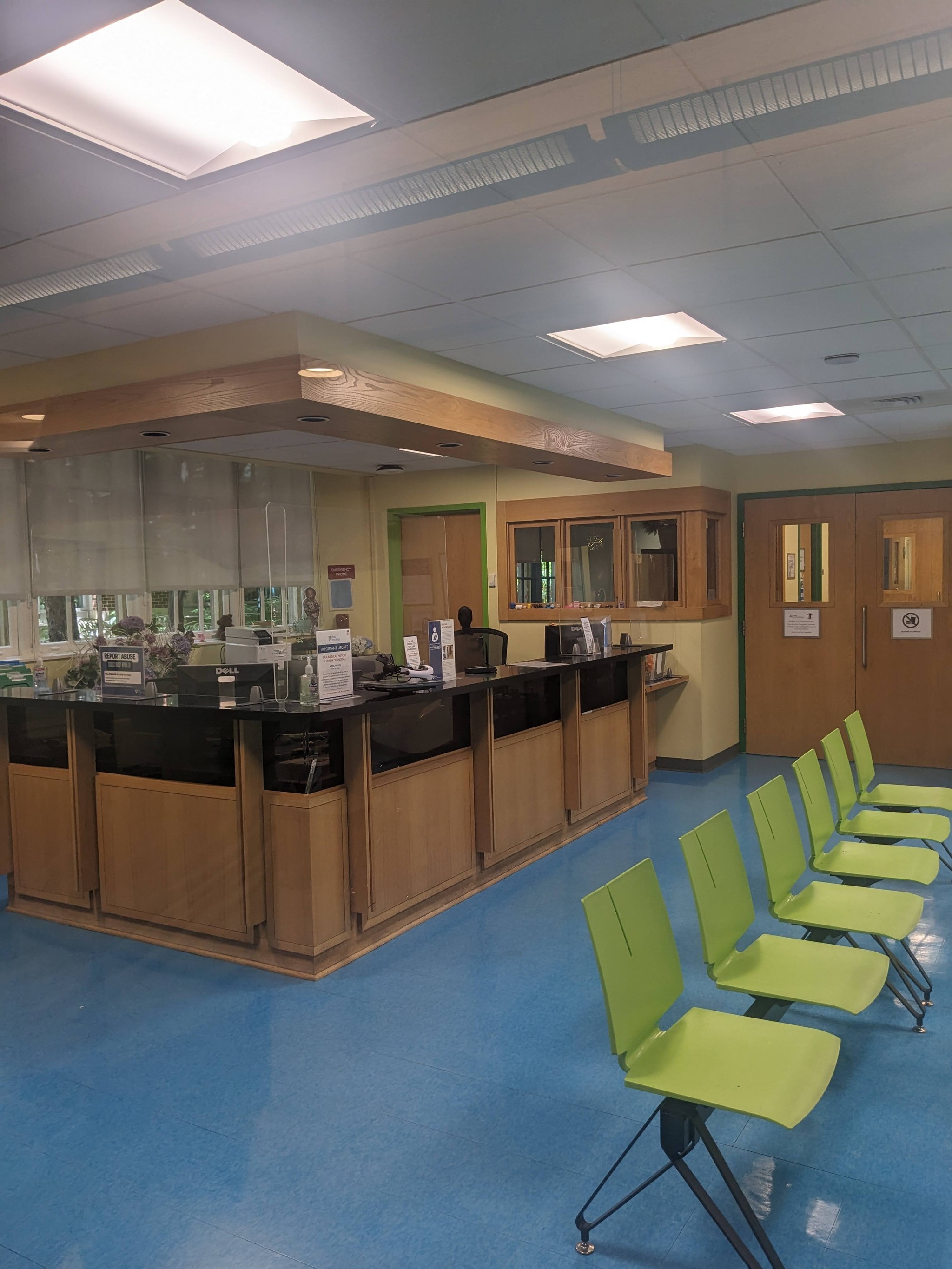 There's a crow in the dental office. He is annoyed., photo by Everything is Under Design